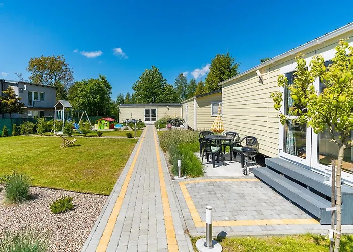 بيت خشبي U Polki Slawoszyno