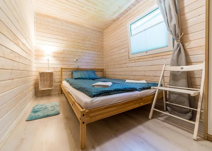 بيت خشبي U Polki Slawoszyno