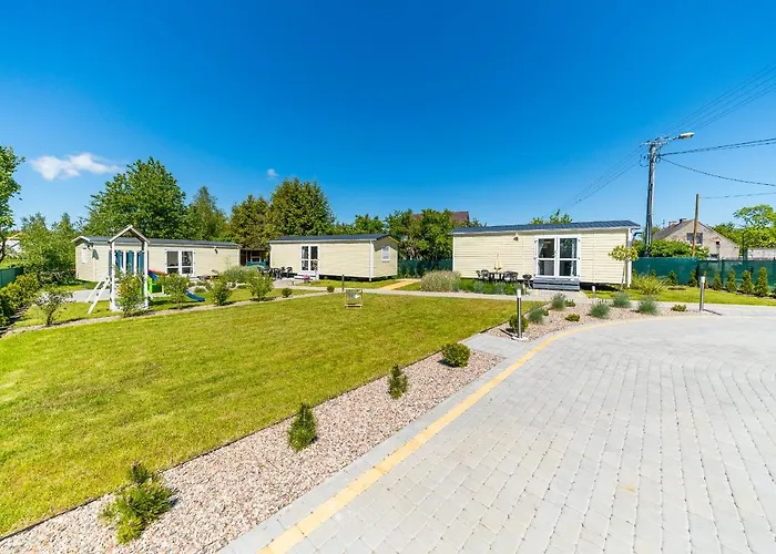 U Polki بيت خشبي Slawoszyno